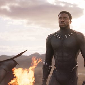 the superhero Black Panther