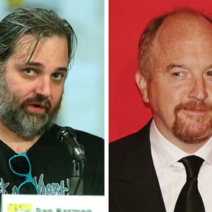 Dan Harmon and Louis C.K.