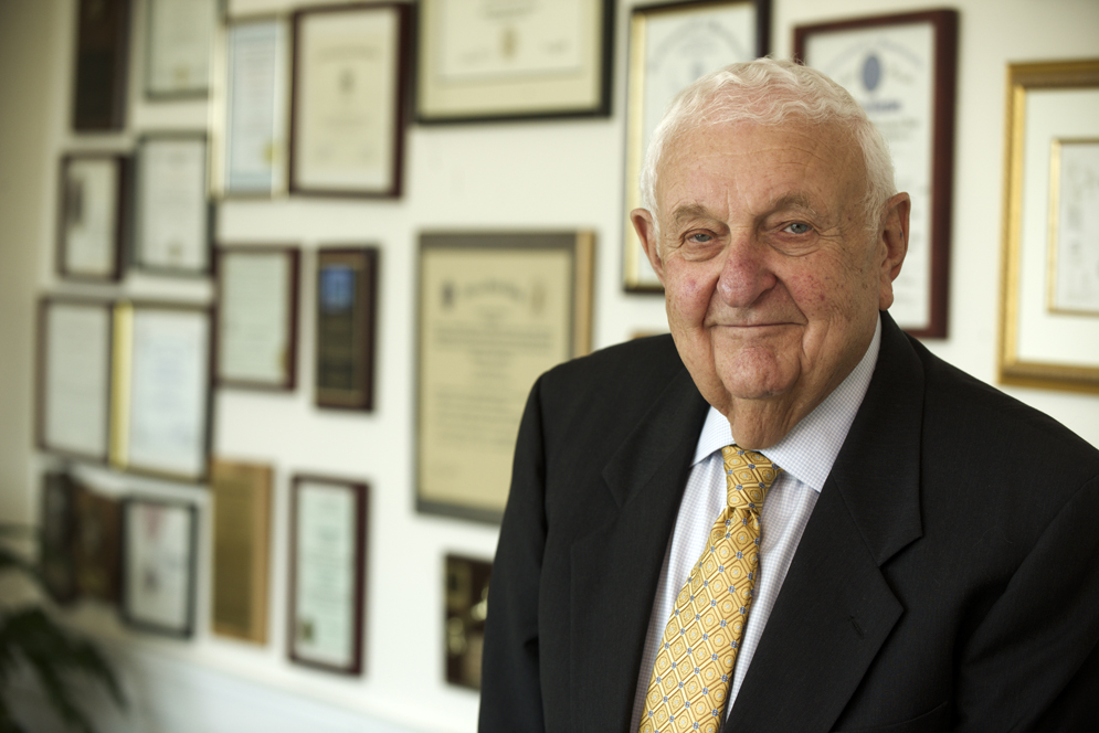 portrait of Boston University Trustee Marshall Sloane