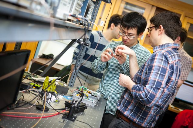 Boston University College of Engineering on Tuesday, April 15, 2014.