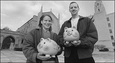 Joanna Finn and Luke Donaher