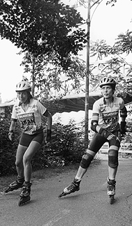 Susan Mix and Robin Travers 