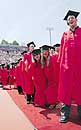 Class of 2003 processional into Nickerson Field on May 18.  Photo by Vernon Doucette