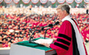 George Will delivers the Commencement address on May 18.  Photo by Albert L'Etoile