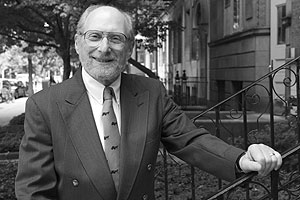 Arthur Hulnick, a CAS associate professor of international relations, is teaching a new course entitled Intelligence and Homeland Security. Photo by Kalman Zabarsky