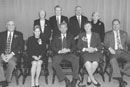 Five alumni were presented with BU’s Alumni Award, the highest honor bestowed on BU graduates, during Homecoming and Parents Weekend