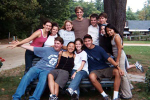 Freshmen in the CAS Honors Program canoed and hiked during a September retreat to Sargent Center for Outdoor Education in New Hampshire. The annual weekend getaway is one of many extracurricular activities that build a sense of community among honors students, who have the opportunity to live in honors houses on campus and attend a variety of special lectures, concerts, and tours around Boston.