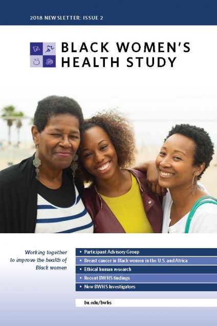 Newsletters » Black Women's Health Study | Boston University