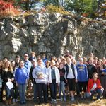 Students and faculty from Fall 2013 Rocks Beneath Our Toes (RoBOT) program