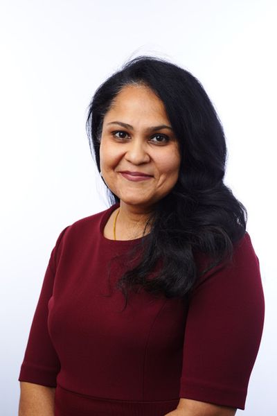 Headshot photo of Swathi Kiran, Professor of Health and Rehabilitation Sciences