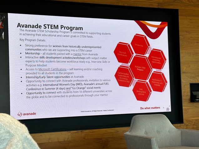 Avanade STEM Scholarship Program 2024