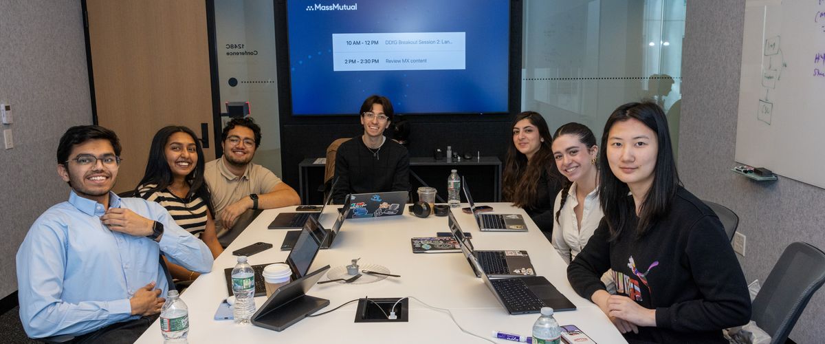 CDS Students at the Data Days for Good mentorship program