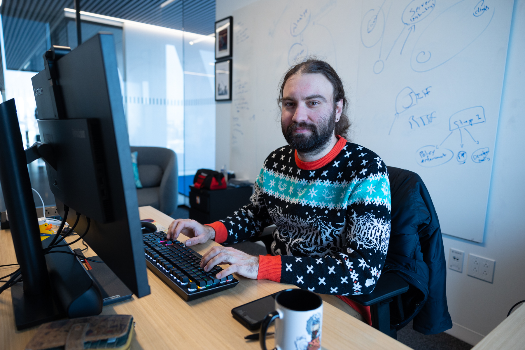 Photo of CDS Assistant Professor Kinan Ak Albab working
