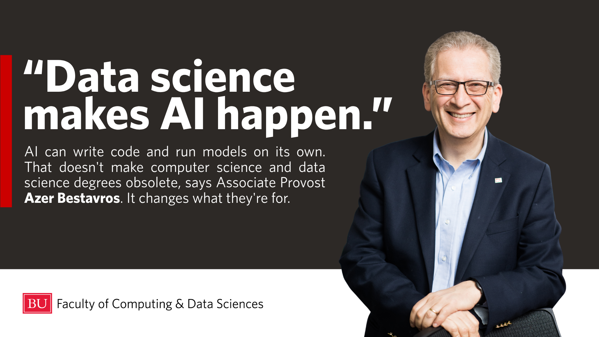 AI Didn't Kill the Computing Degree, Azer Bestavros
