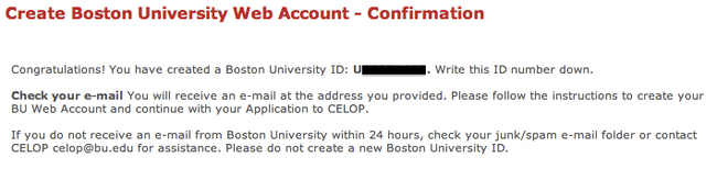 Account Confirm w BUID Account Confirm w BUID