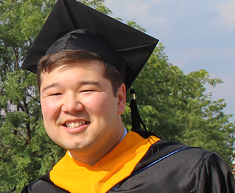 photo of CELOP student Azimkhan Kozhakhmetov