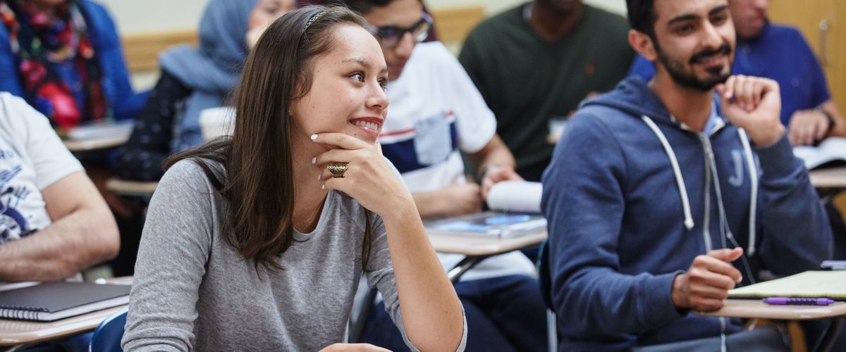Photo of CELOP students in classroom