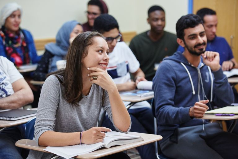Photo of CELOP students in classroom