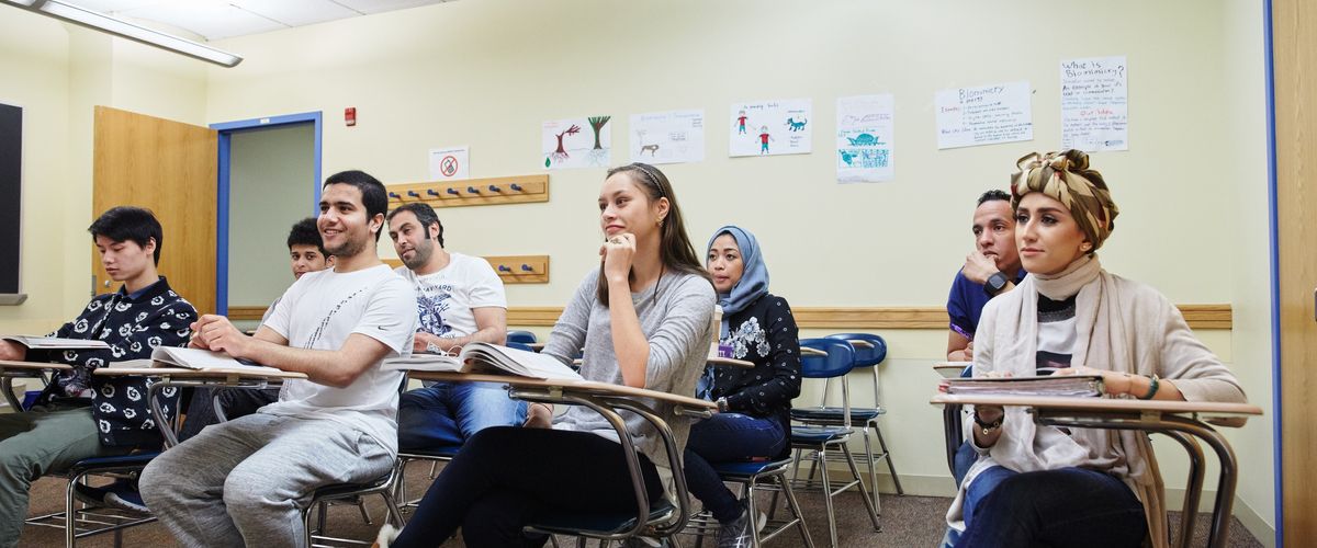 Photo of CELOP students in classroom