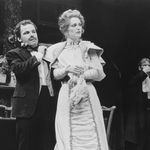 On the BU Stage: During her senior year, Moore (known then as Julie Anne Smith) performed in a student production of the French farce A Flea in Her Ear. (Photo by Mark Morelli)