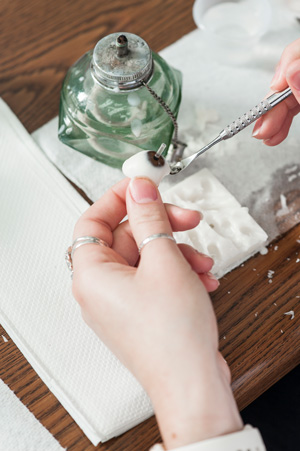 Making a prosthetic Eye