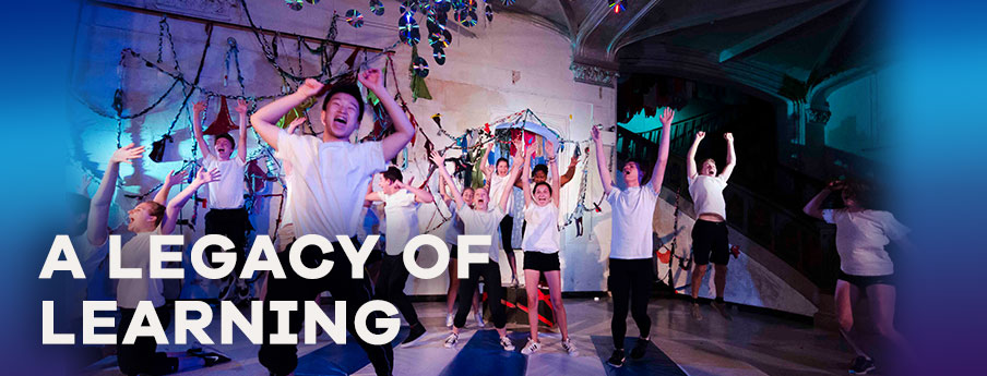 A legacy of learning banner