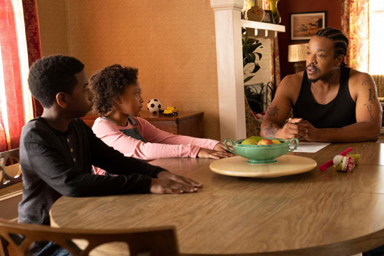 Maverick Carter (played by Russell Hornsby) explains to his young children what to do if they are ever stopped by the police.