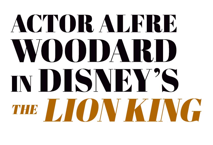 Actor Alfre Woodard in Disney's the Lion King