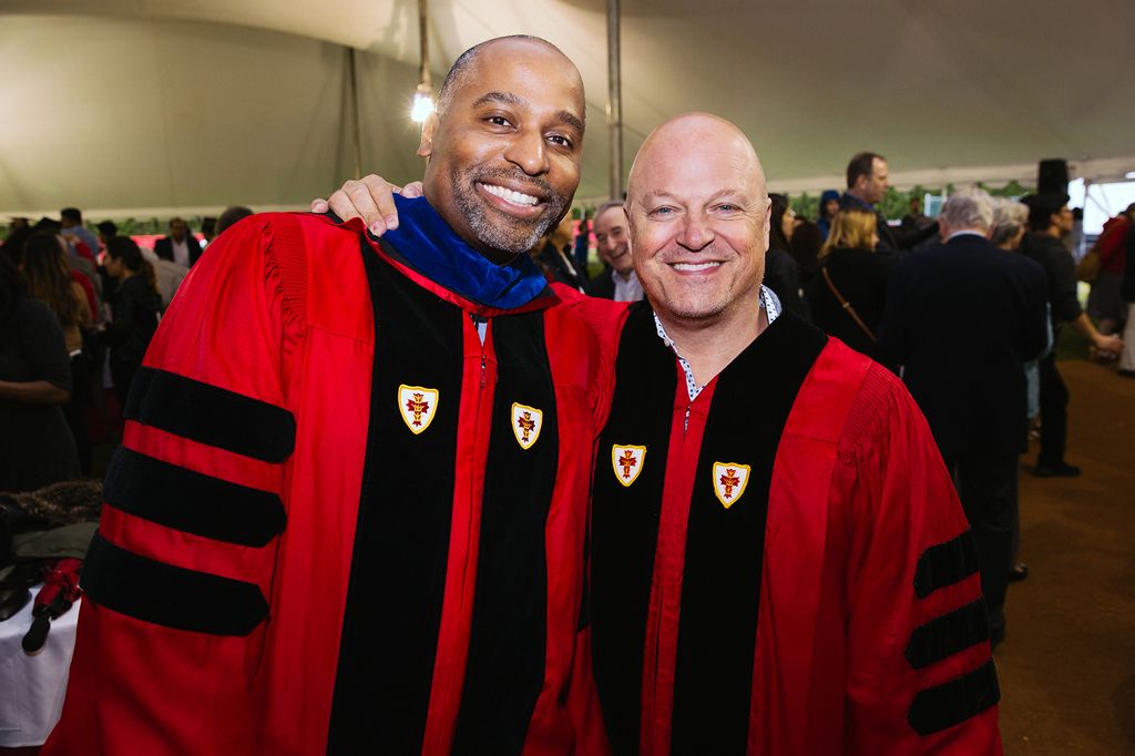 2018 CFA Convocation - Harvey Young and Michael Chiklis