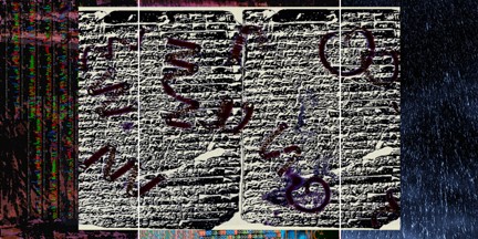 Scripts: Gilgamesh 40 x 60” Archival digital print Deborah Cornell