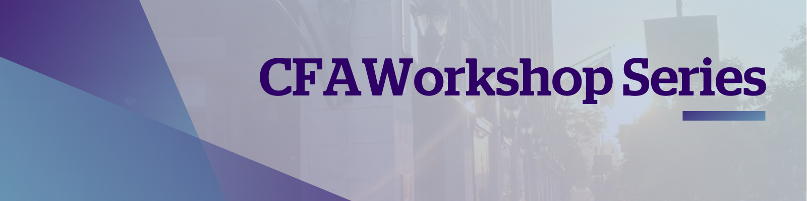 Workshop series