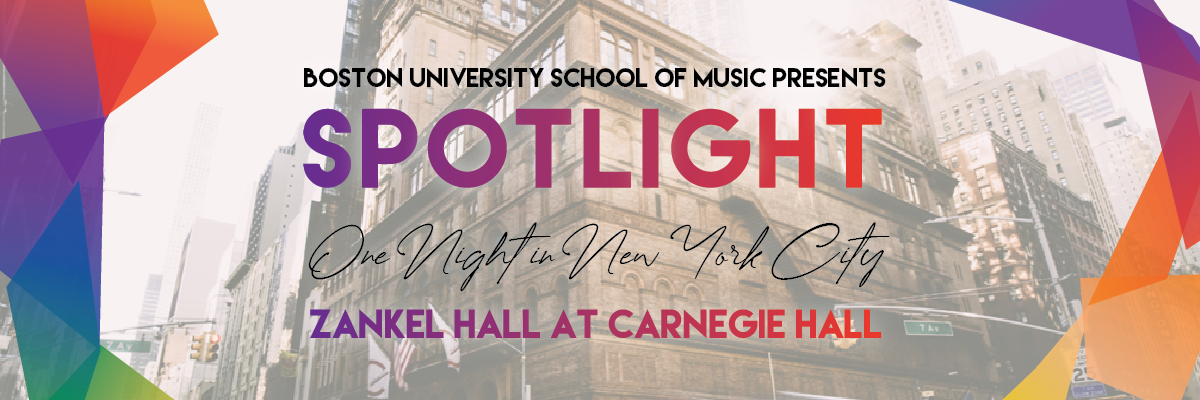 BU Carnegie Hall 2022 
