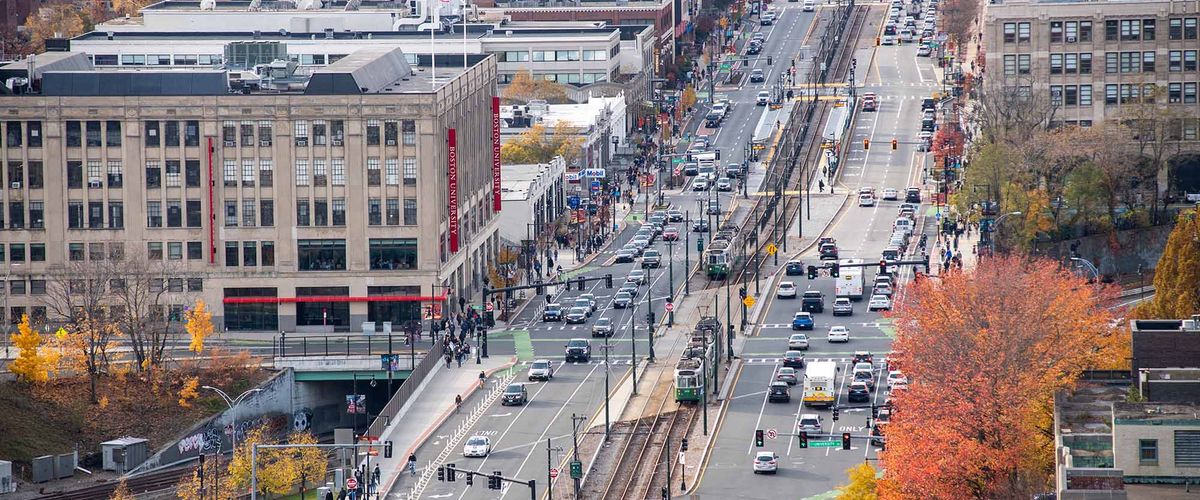 Commonwealth Ave aerial (Cydney Scott)