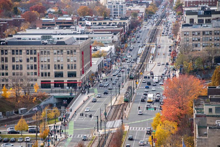 Commonwealth Ave aerial (Cydney Scott)