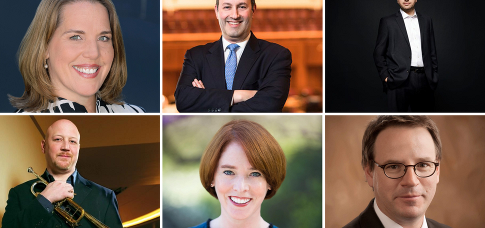 Collage of BUTI alums who are Presidents & CEOs of major U.S. orchestras