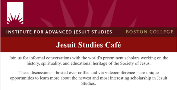 Jesuit Studies Cafe Banner