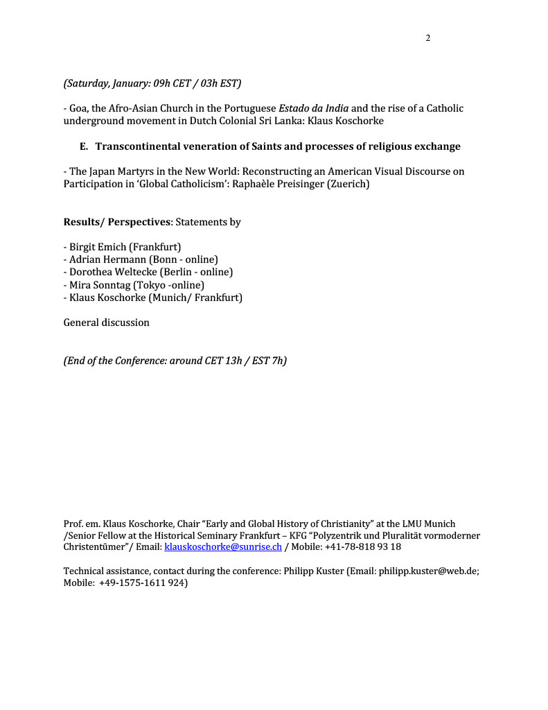 text in black on white background detailing an upcoming event