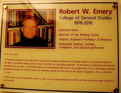 emery, robert writing center plaque 22 10-29-2010 6-49-44 AM