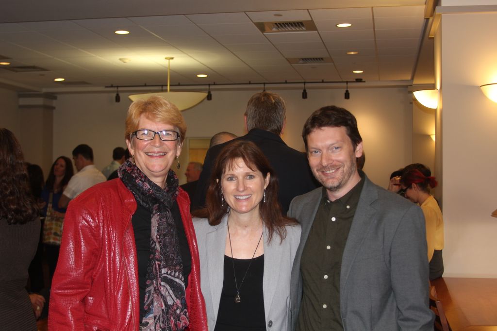 Cheryl Boots, Dean Natalie McKnight and Jeffery Vail