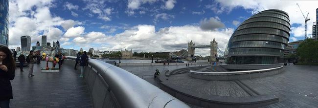 A glimpse of London's impressive landscape. Photo by Ramizah Salim.