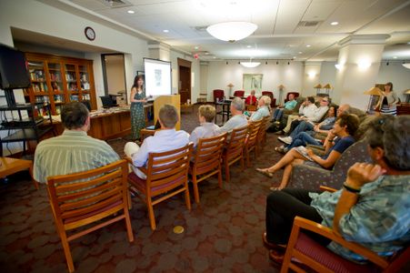 lecture, learning, alumni, professor