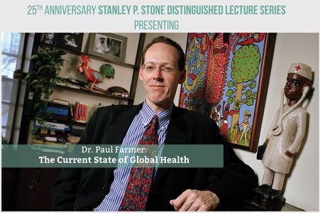 Stanley P. Stone Distinguished Lecture series banner