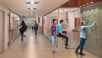 Rendering of new proposed CGS science center