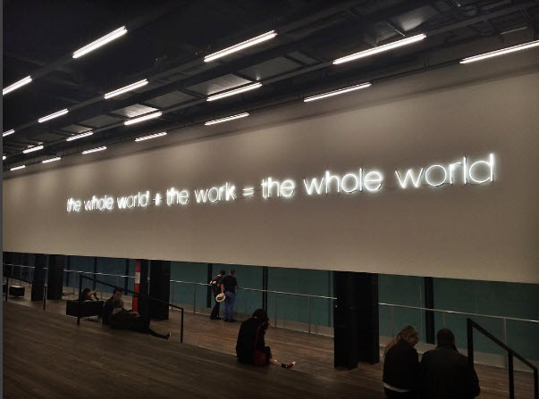Tate Modern art gallery. Photo by Madeline Foley.