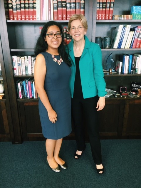 Catherine Monroy - Senate internship