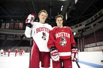 Tkachuk and Amonte look to add to their respective family’s legacies. Photo by Chloe Grinberg