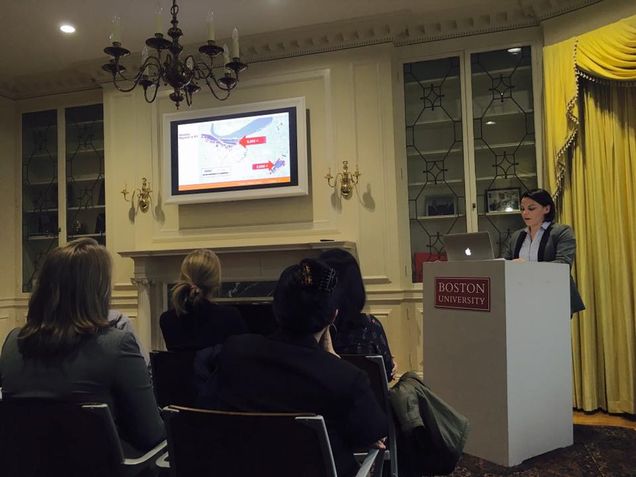 Tess Kohanski describes the need for coordinated shuttle routes to serve not only BU, but also other institutions in Boston