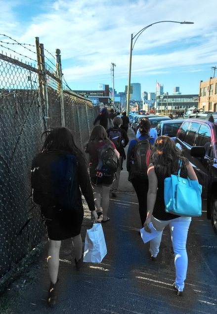 #BUCPUA students hit the streets, analyze MBTA station areas