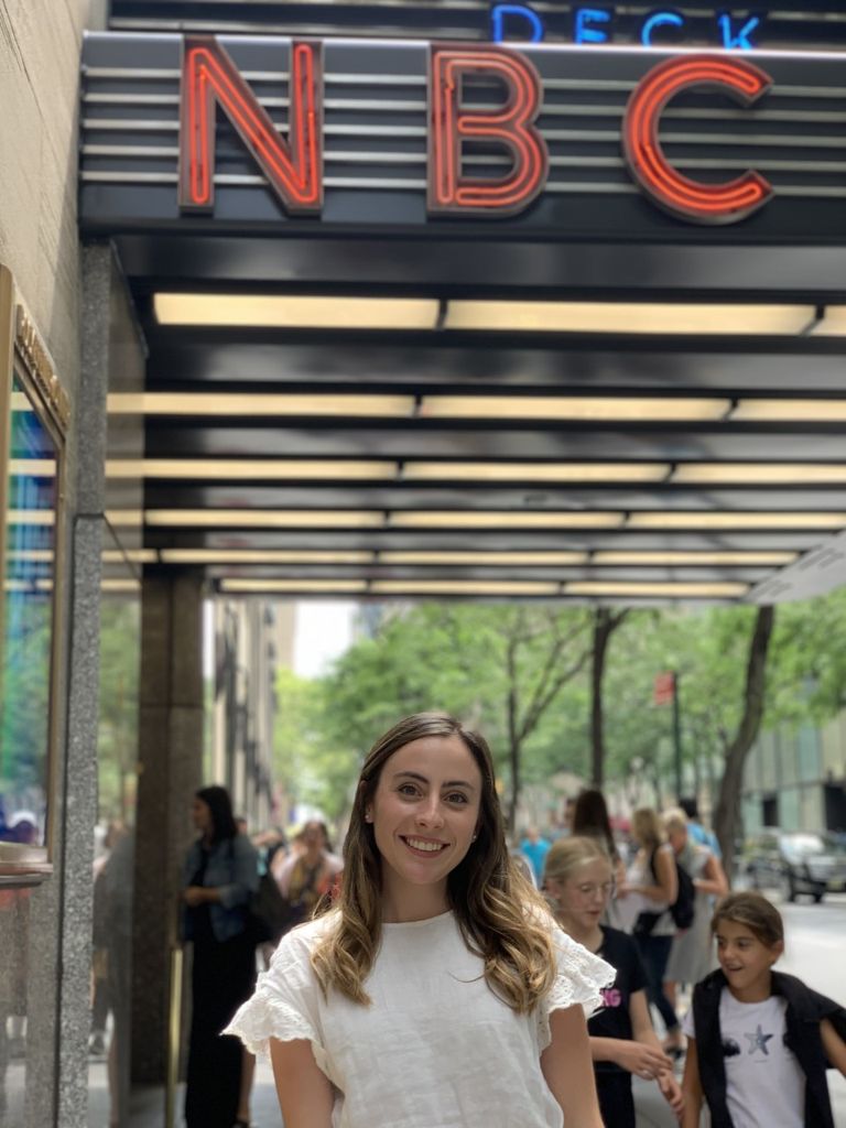 A Summer as a Production Intern at the Today Show College of