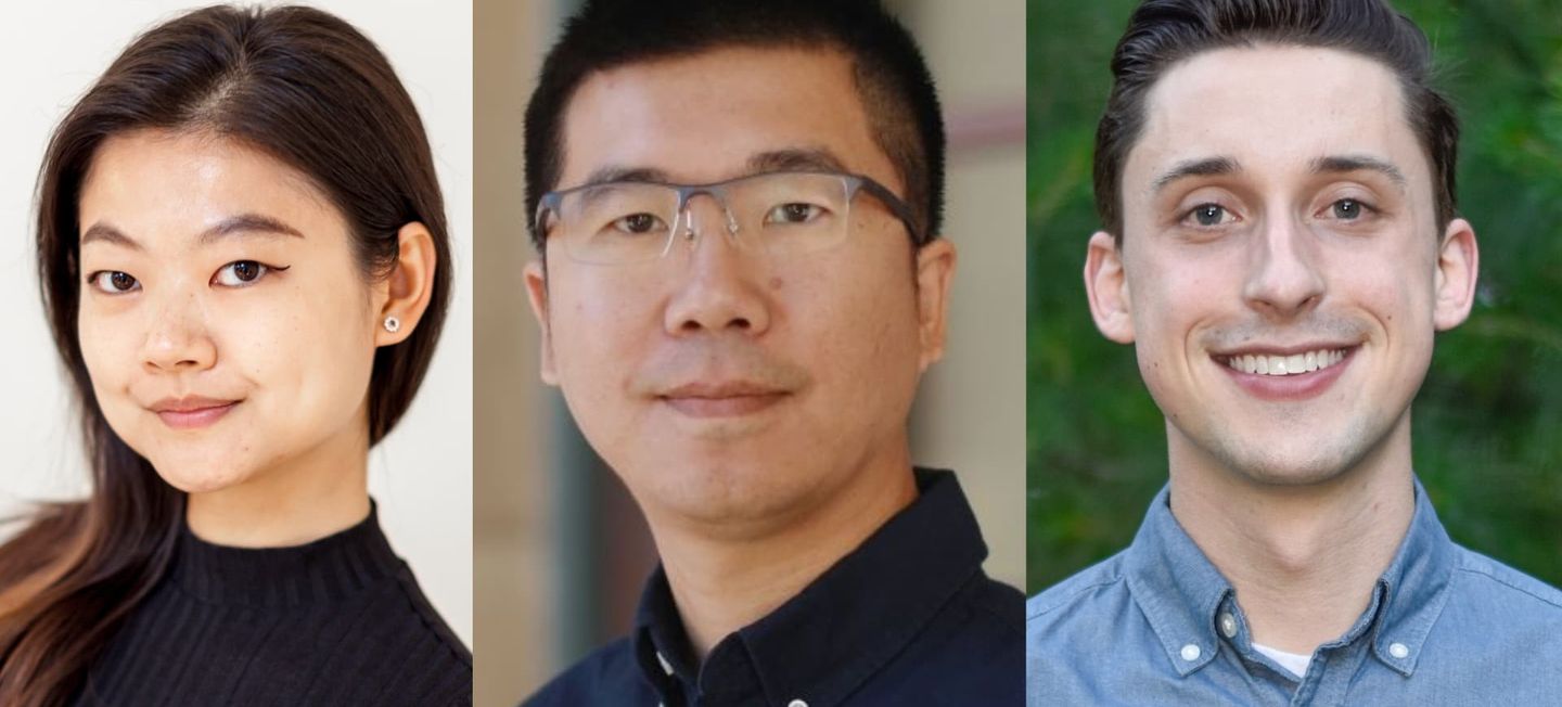 Sejin Paik, Li Zhang and Alex Rochefort.